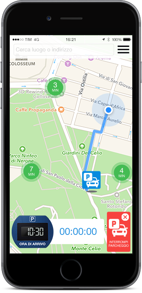 ParkOne_App2015_find_car_IT Find car