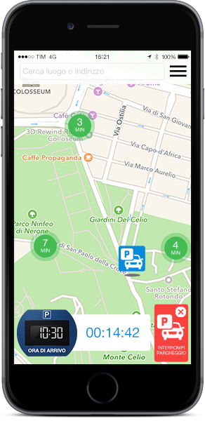 ParkOne_App2015_park_and_timer_IT Park car